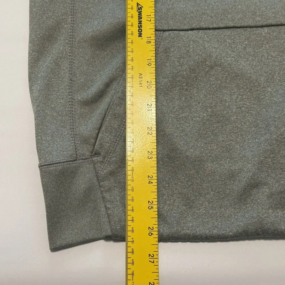 Nike Therma-FIT Gray Pullover Hoodie Small Athletic Sweatshirt Mens Gym